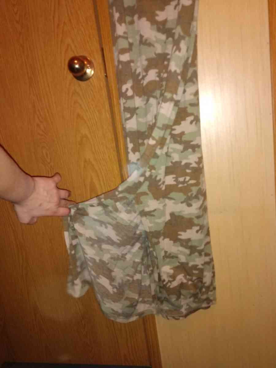 Long Length Camo Dress