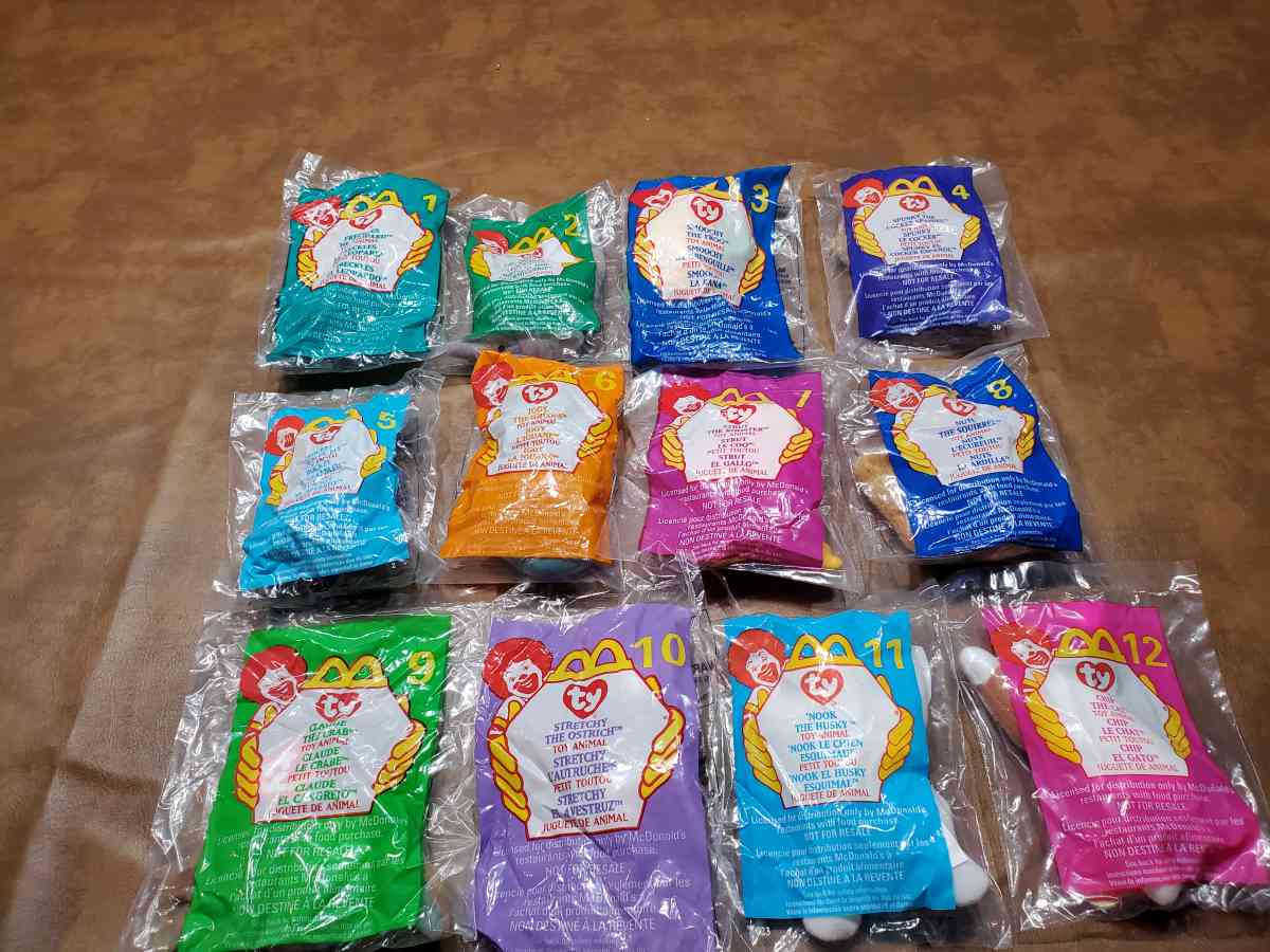 teeney beanie babies complete set Collectible