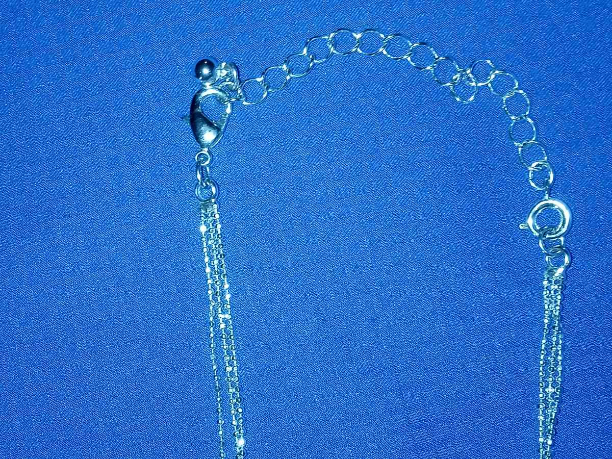 necklace and earrings