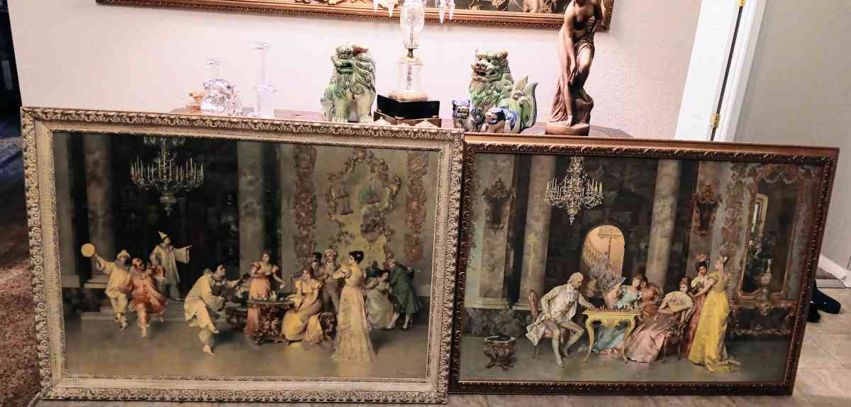 The Entertainment Francesco Vintage Prints