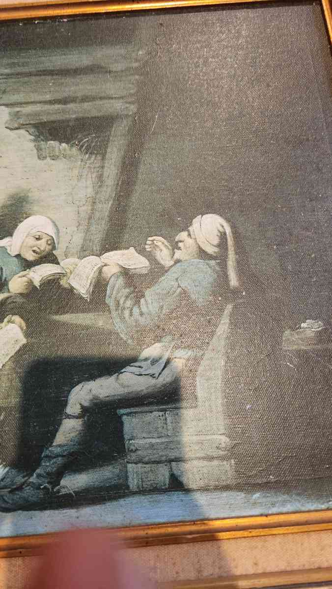 peasants singing by Peter de Toole