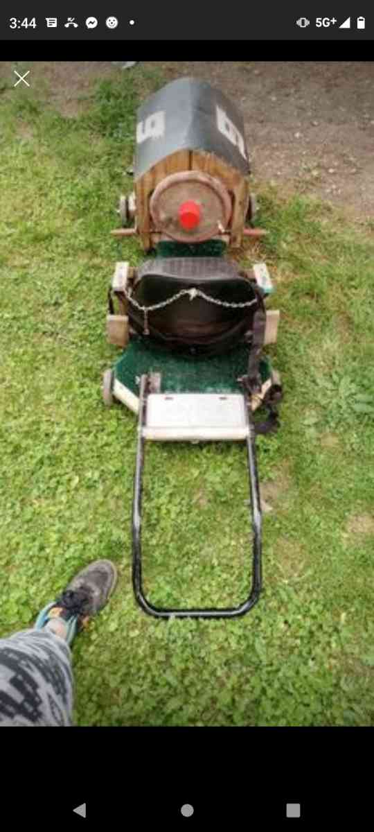 Childrens Soap Box Derby Car