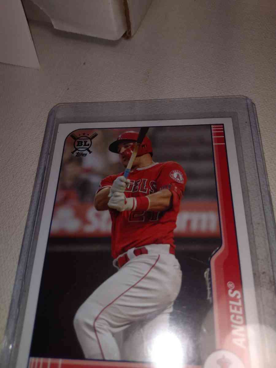 2021 Big League tops rare card Michael trout