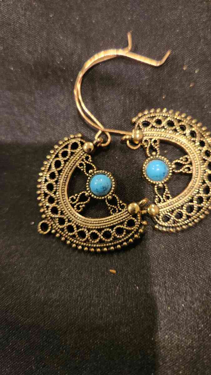 Jade Native American Earings