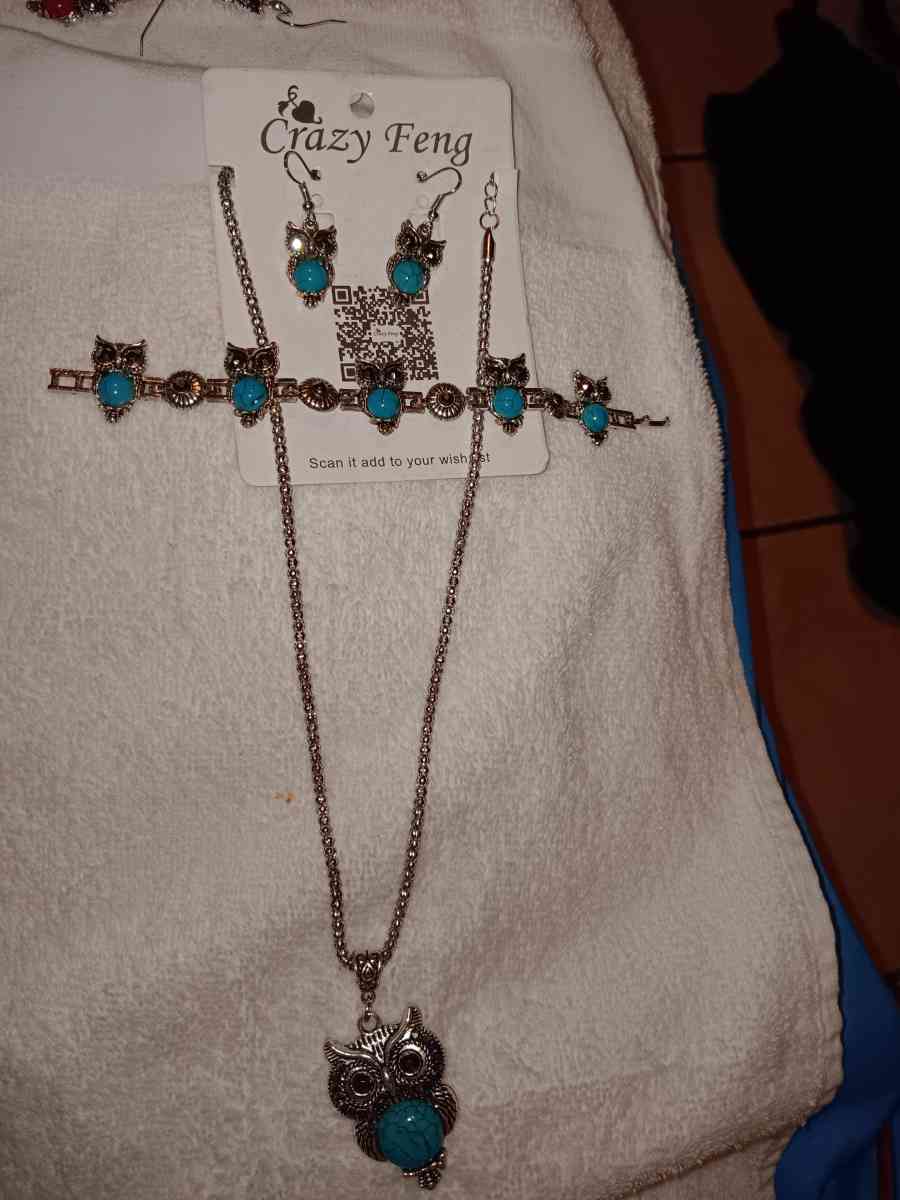 Brand new Owl collection fashion jewelry