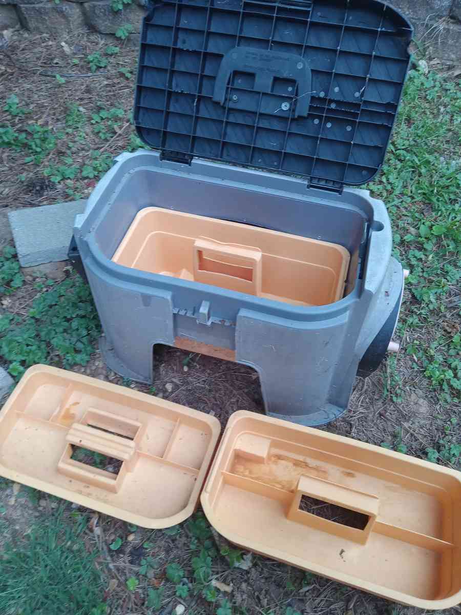 lasko tool box step Stool or tackle box with xtras