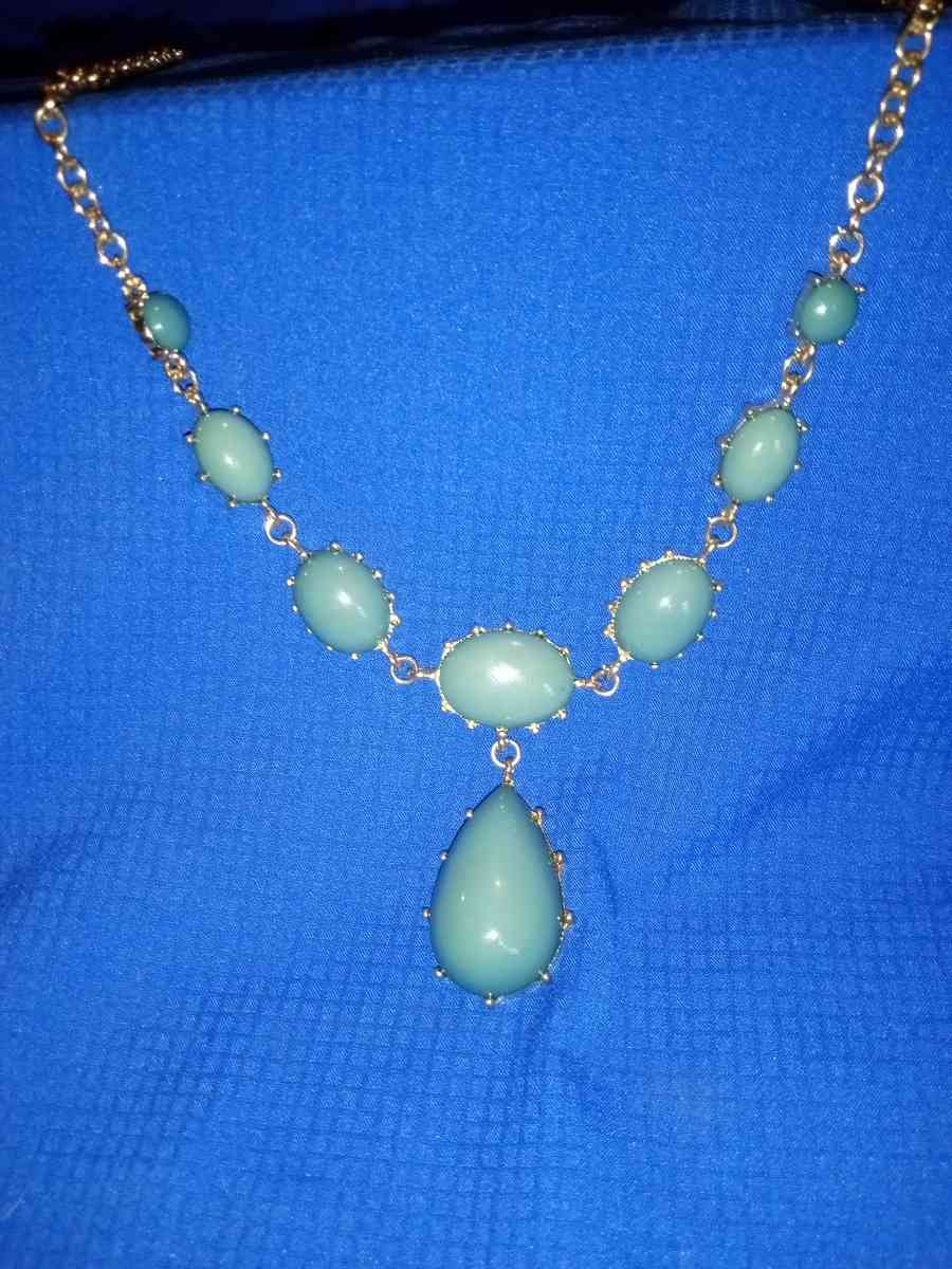 turquoise necklace brand new statement necklace