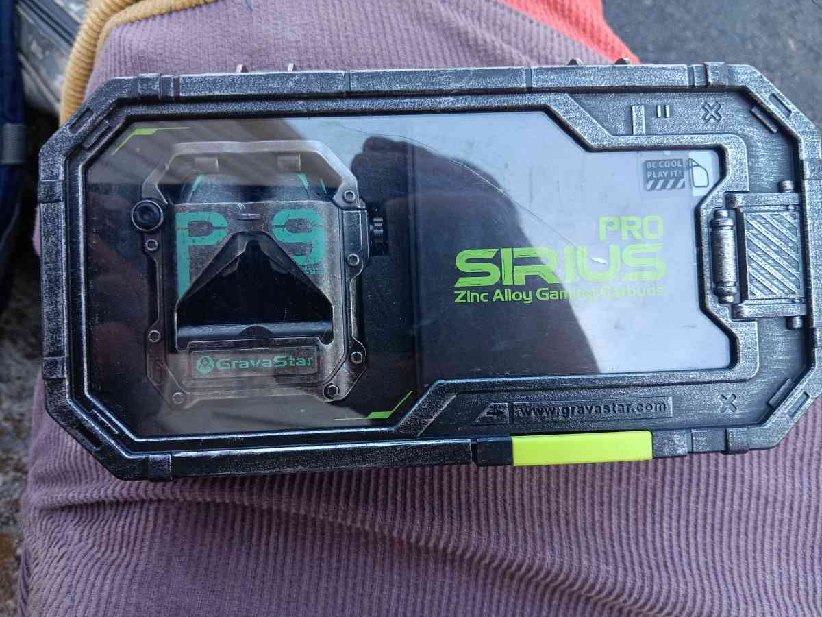 Sirius pro zinc alloy gaming earbuds