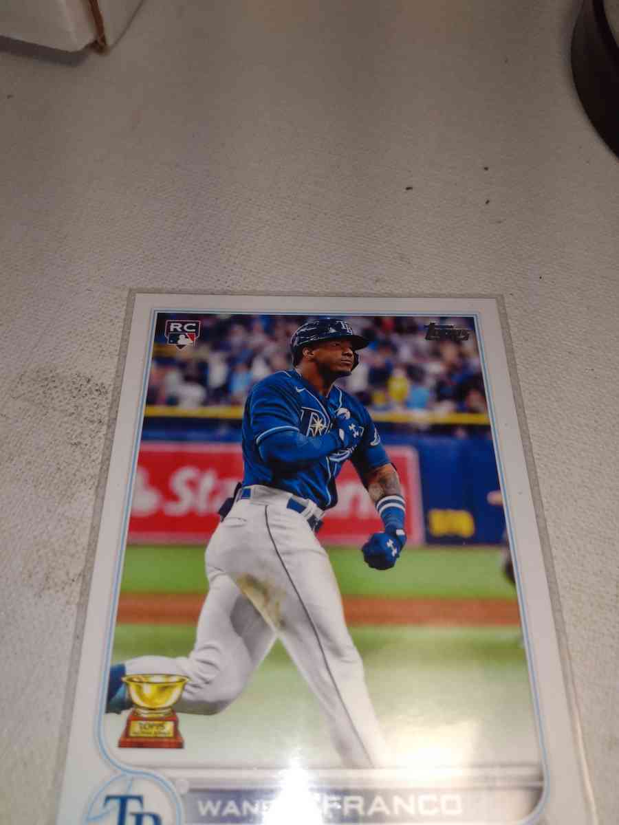 Topps 2022 rookie Gold cup winner Wanda Franco