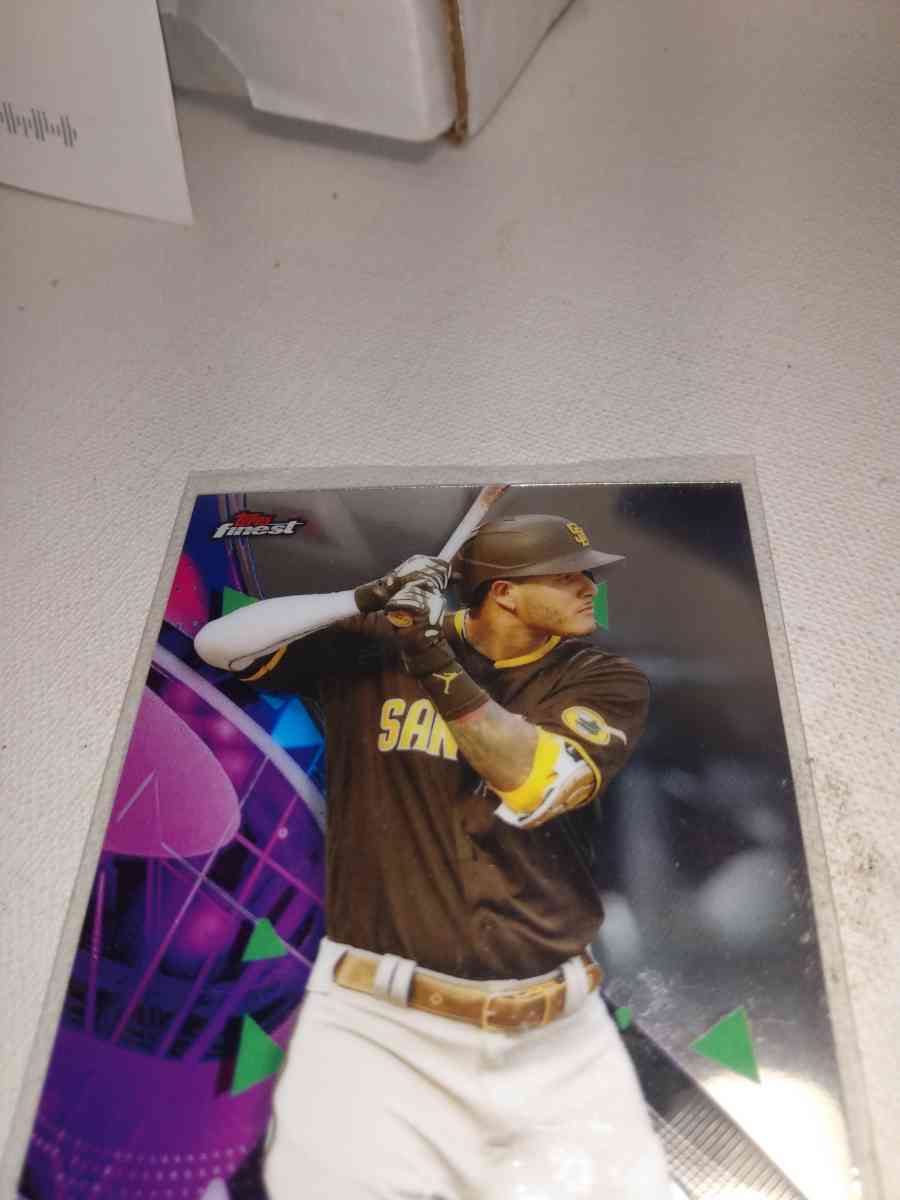 2021 Topps finest Manny Machado