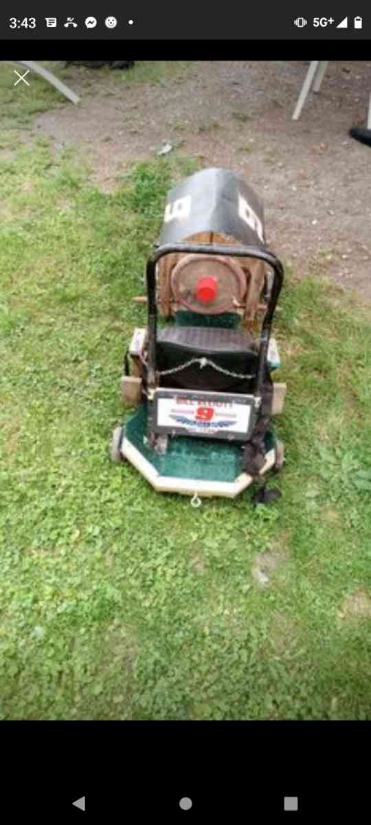 Childrens Soap Box Derby Car