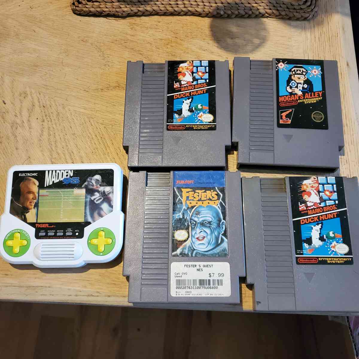 Nintendo Games x4 And Mint Handheld Madden 95