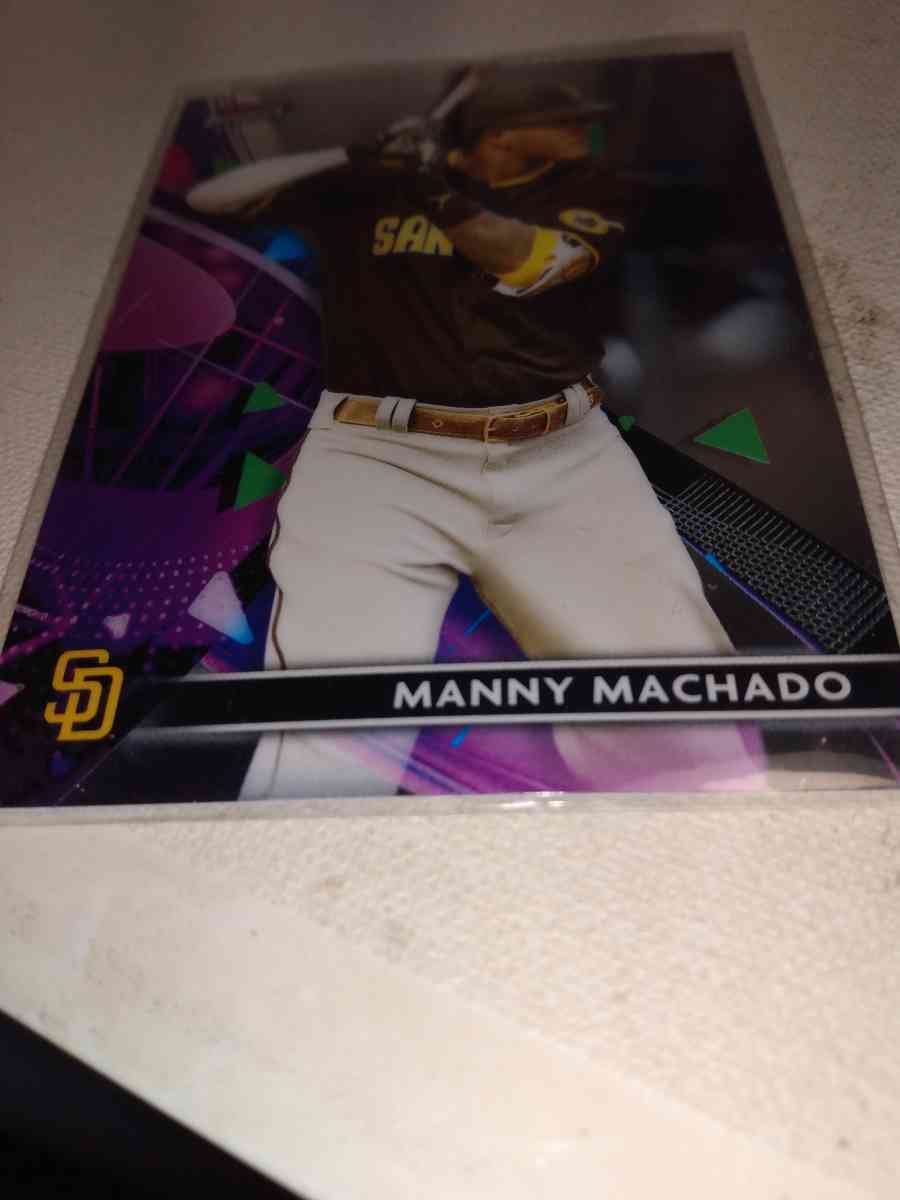2021 Topps finest Manny Machado