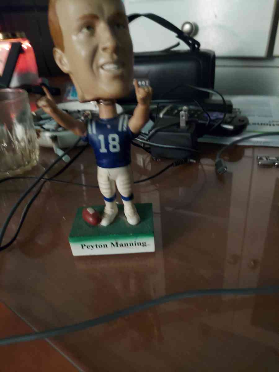 Peyton manning bobble heads
