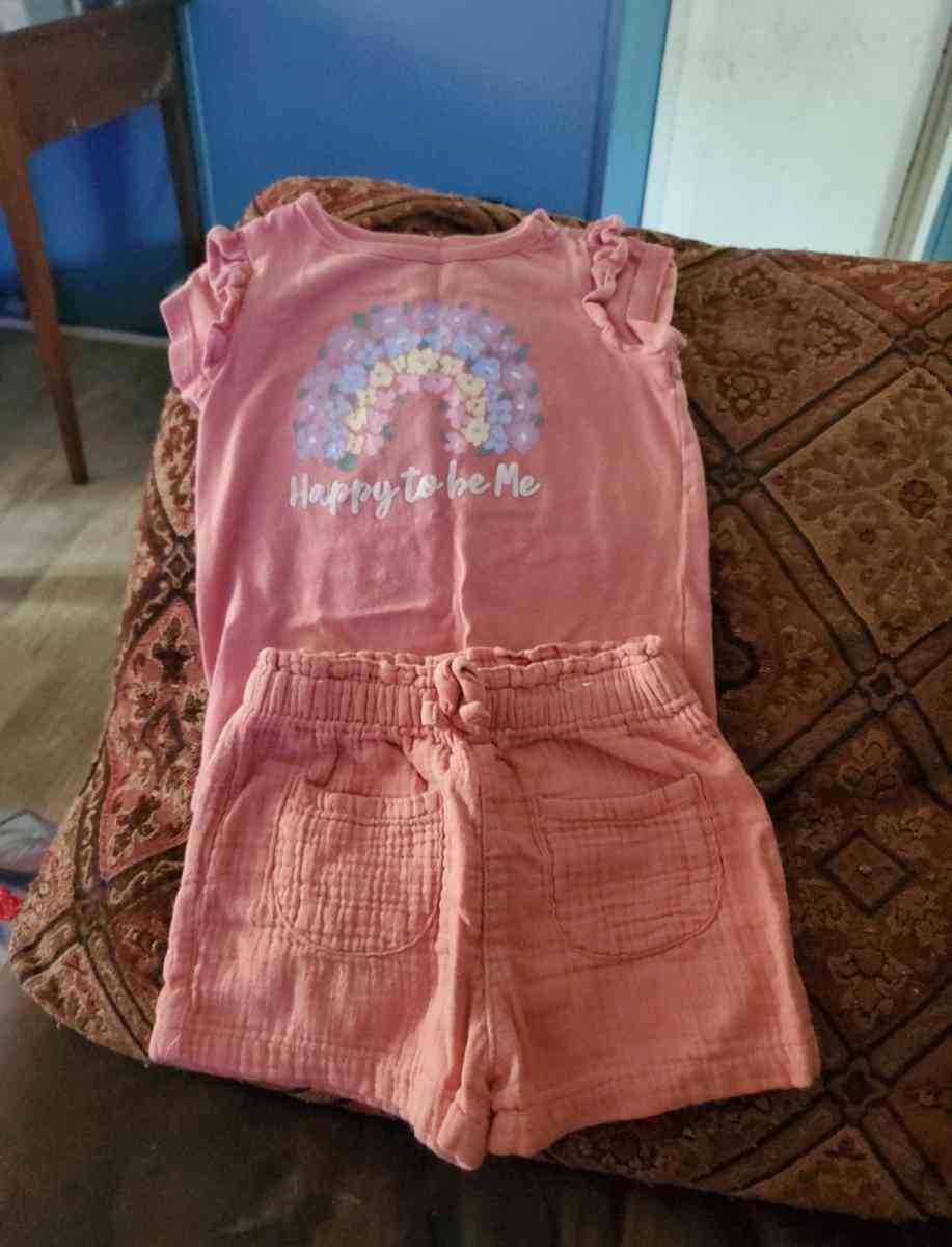 Baby Girl Outfit and Shorts