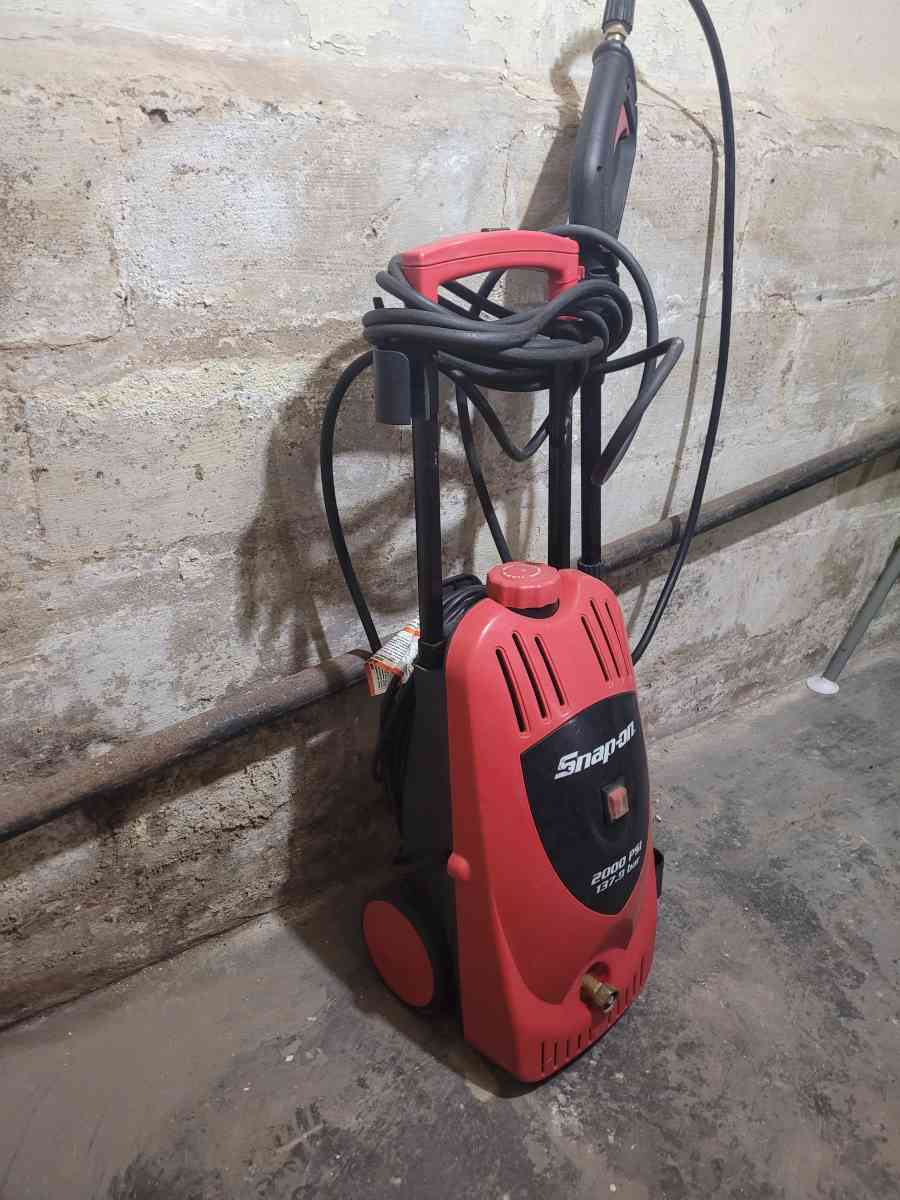 SnapOn water pressure 2000 psi 1379 bar