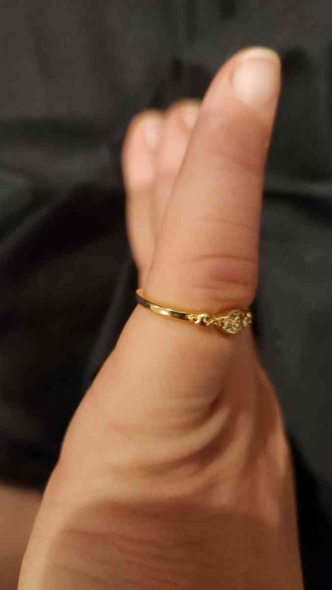 Eagle Crystal Cuff Ring