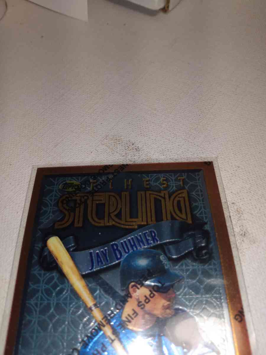 1996 Topps finest Sterling Jay buhner