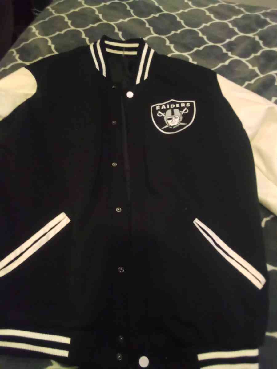 mens Oakland raider jacket