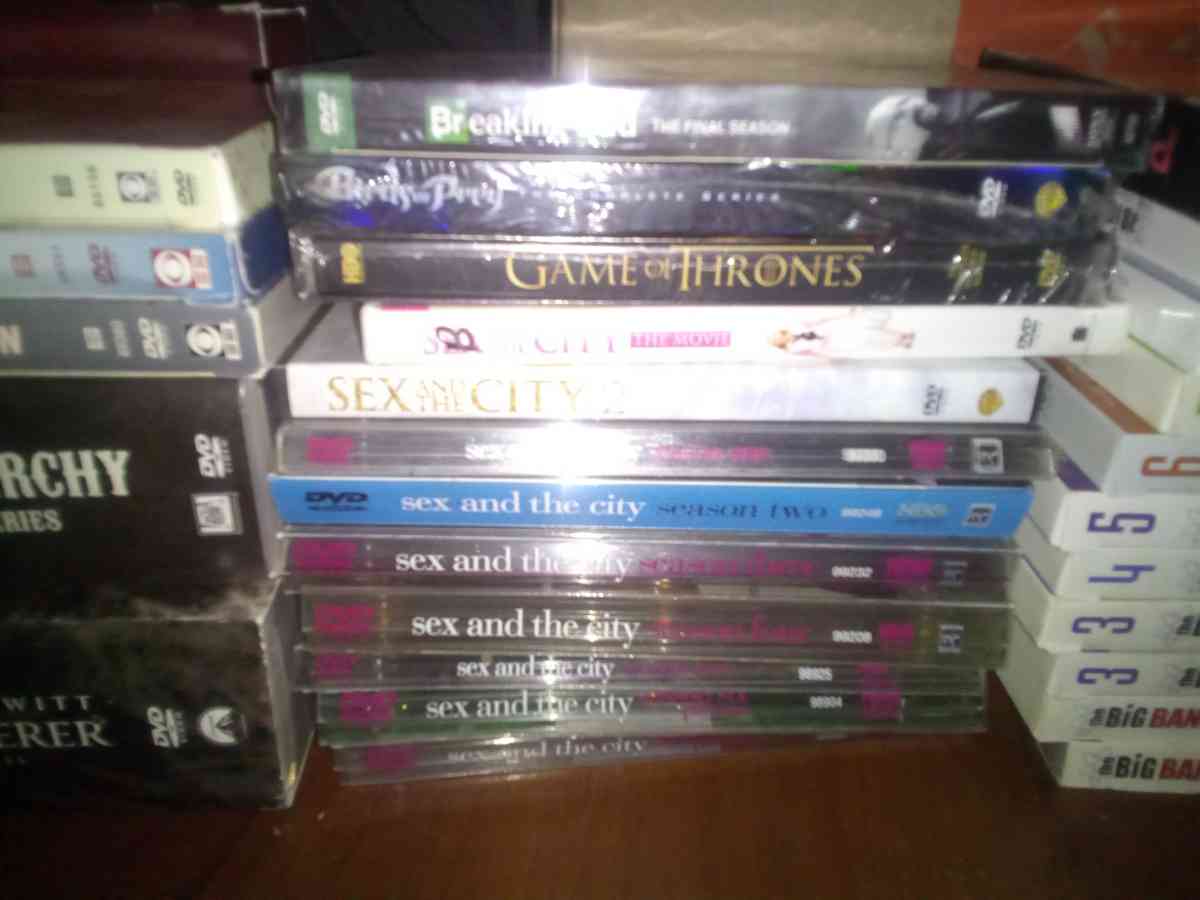 DVDs all genres and tv collections