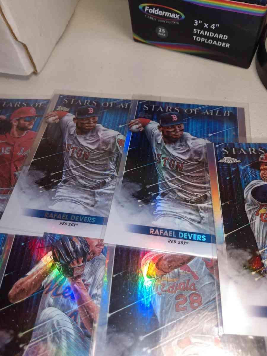 2022 Topps parallel cards 7 card lot stars of MLB