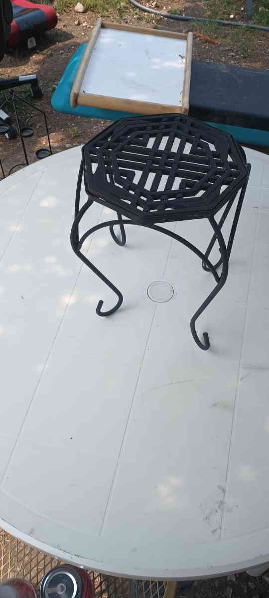 Wrought Iron Plant Stand