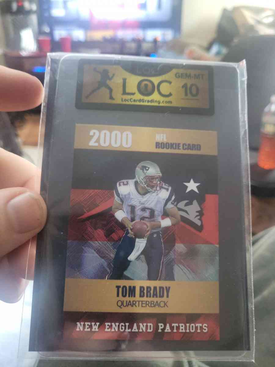 2000 rookie tom brady card