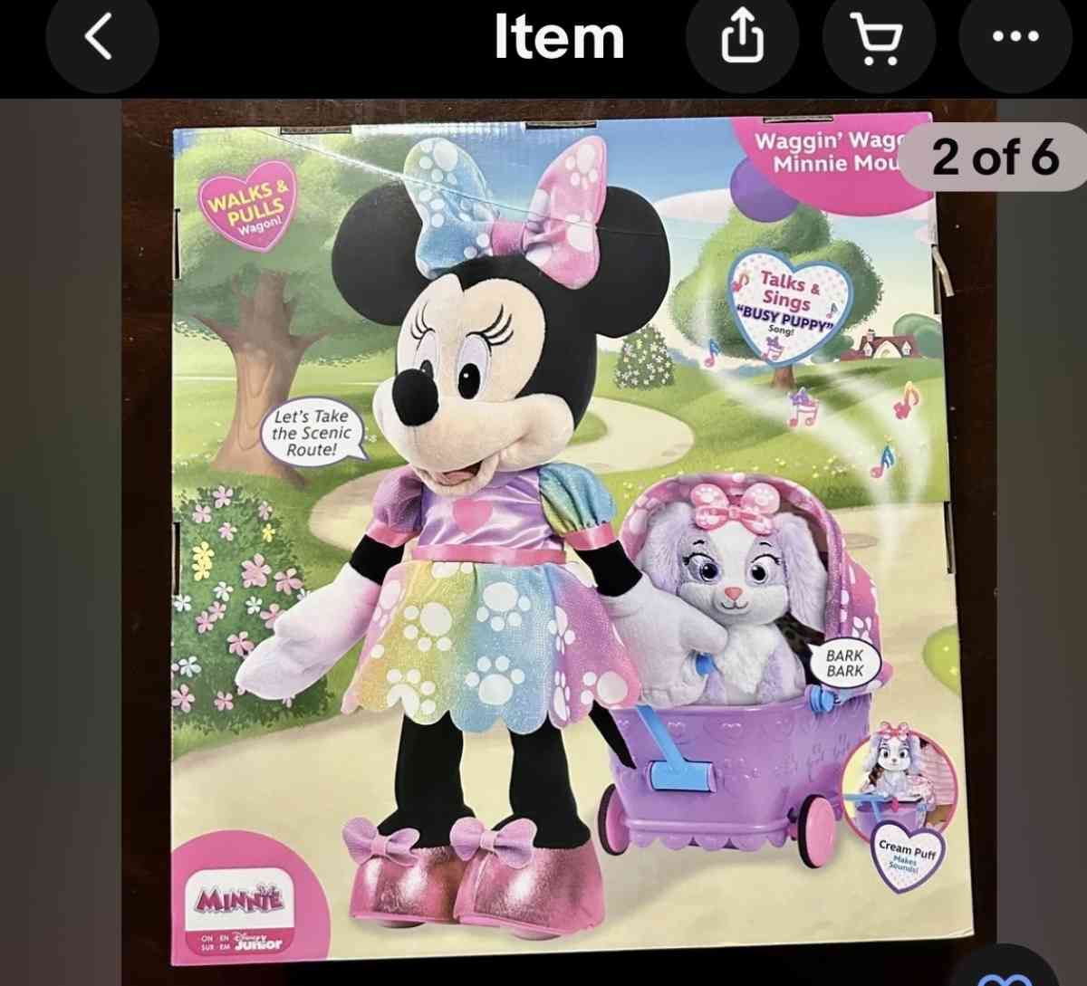 mini mouse waggin wagon