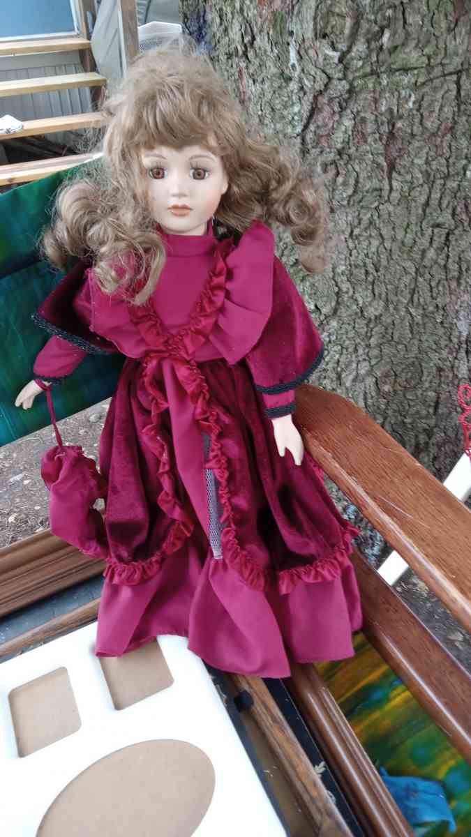 Vintage Porcelain Doll