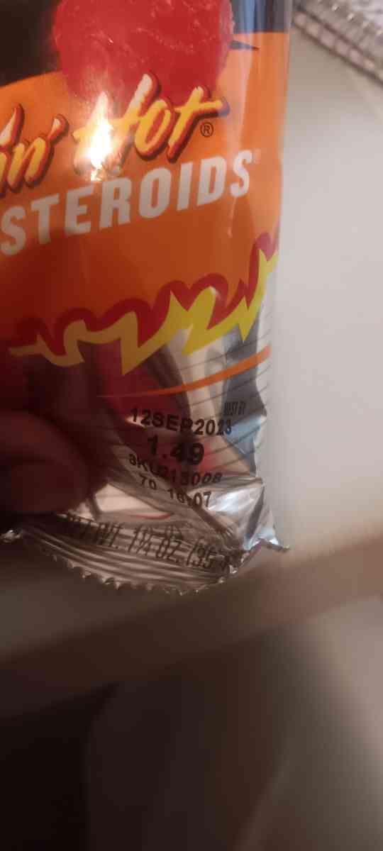 Cheetos flavor shots flamenhot asteroids