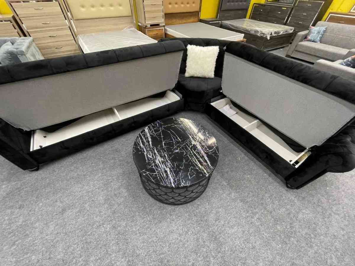 Sofa set with table Beautiful Designs and colors