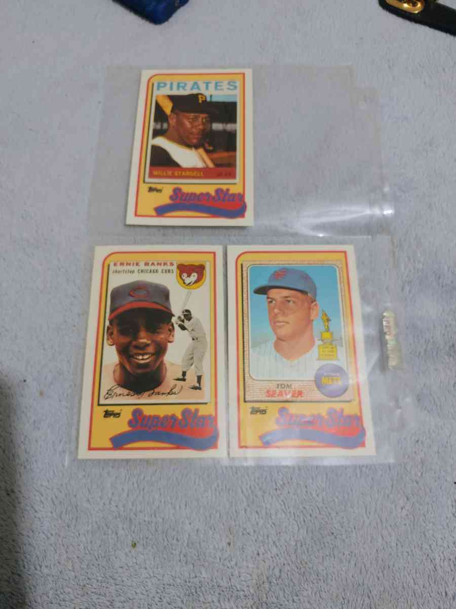 baseball cards etc