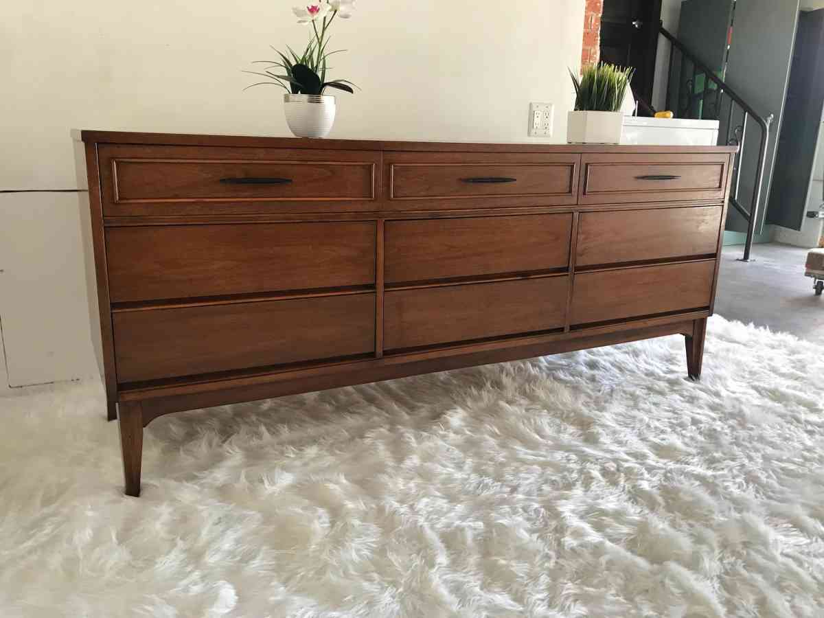 mid century long dresser