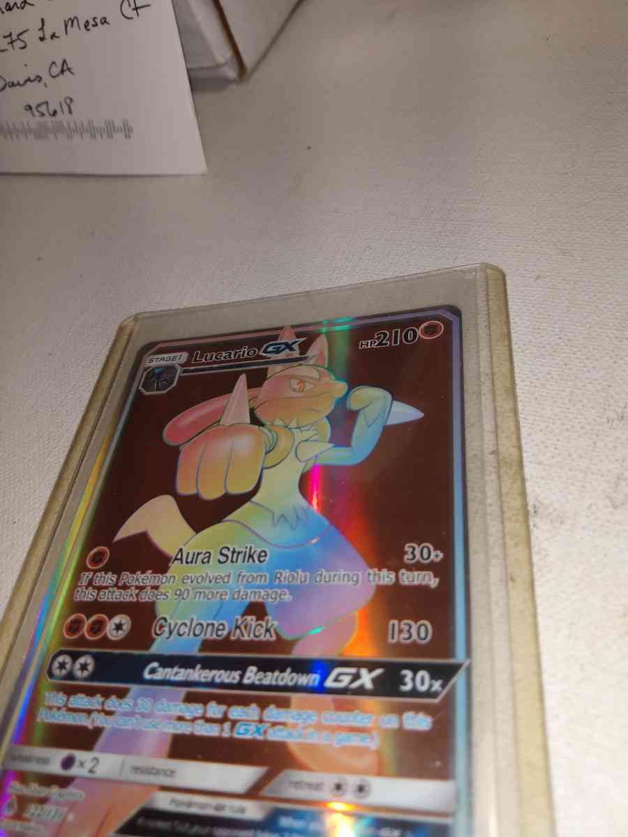 2018 Lucario HP210 orange hologram