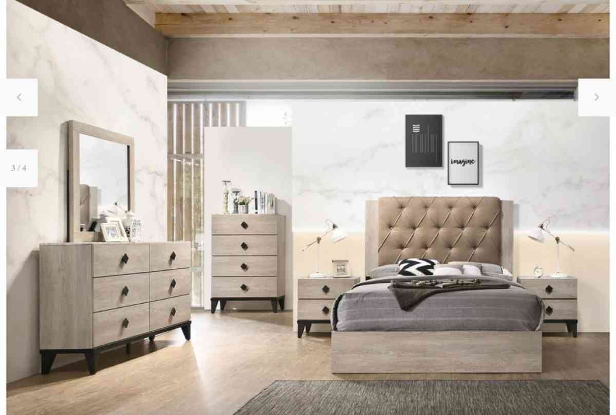 Bedroom set complete with premium quality and colors