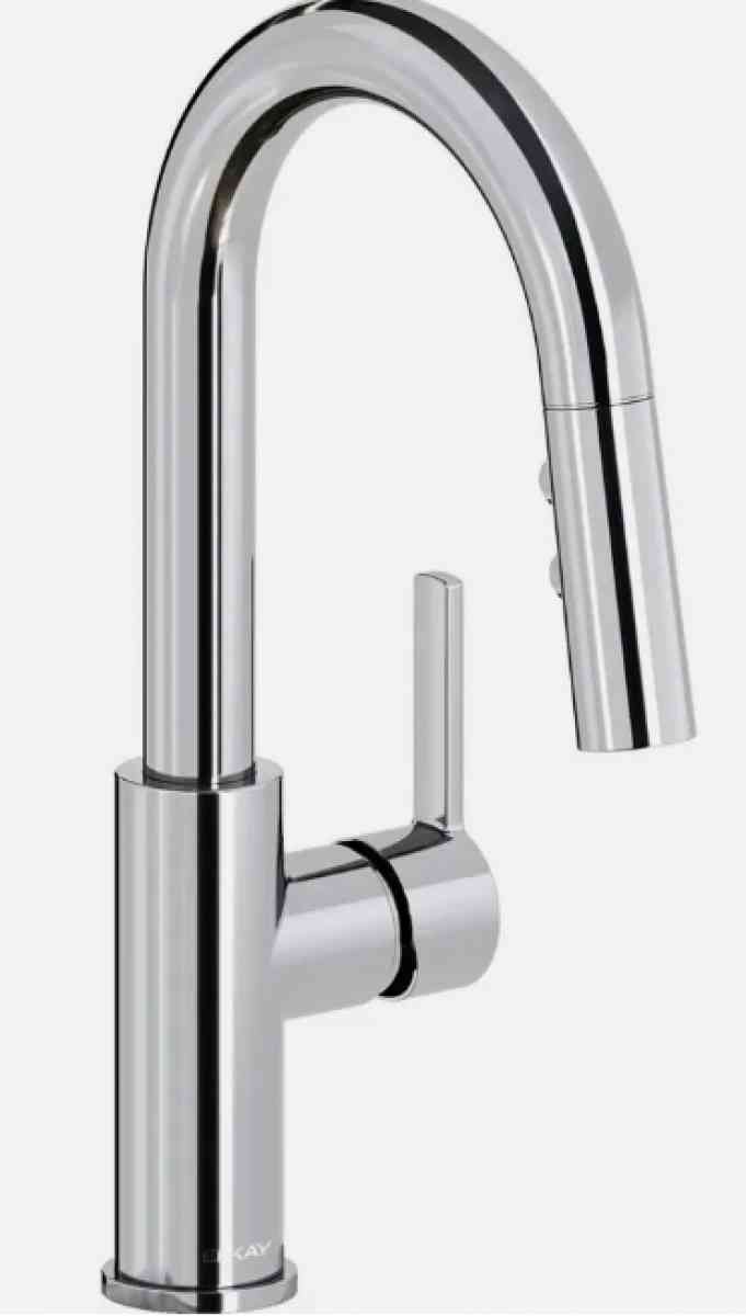 Elkay pull down kitchen faucet new open box