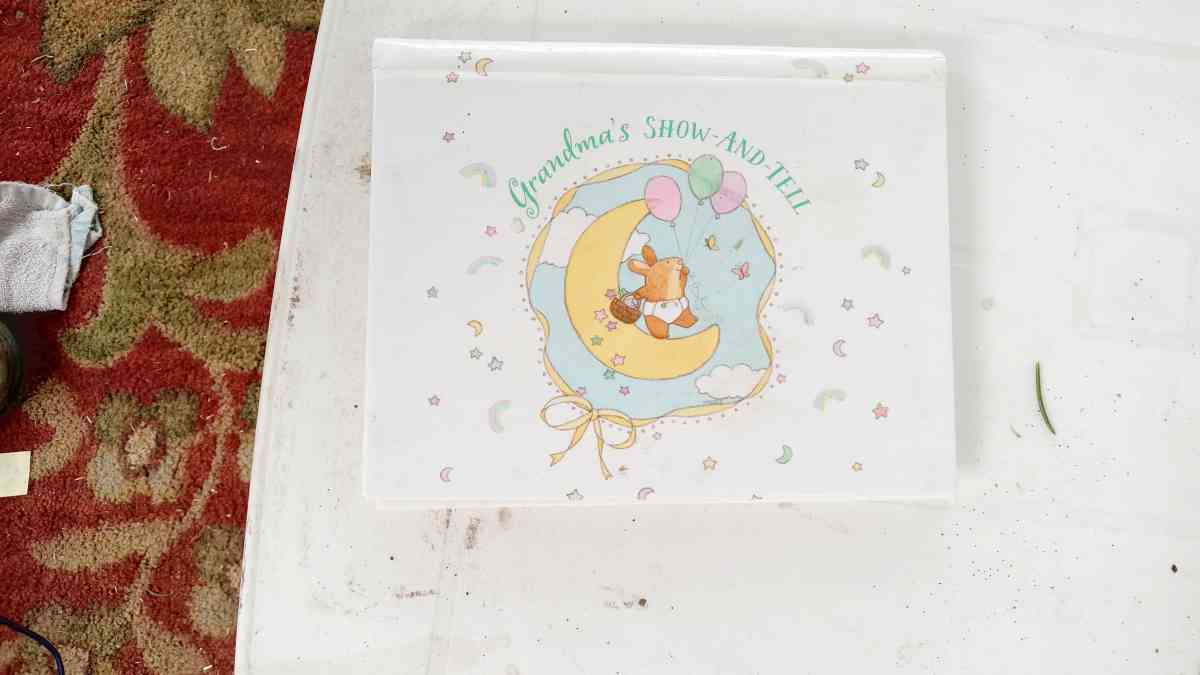 Grandmas Show and Tell Baby Photo Album