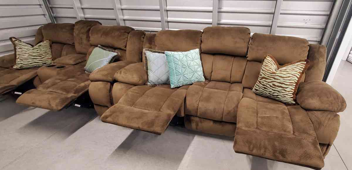 Reclining Sofa and Loveseat