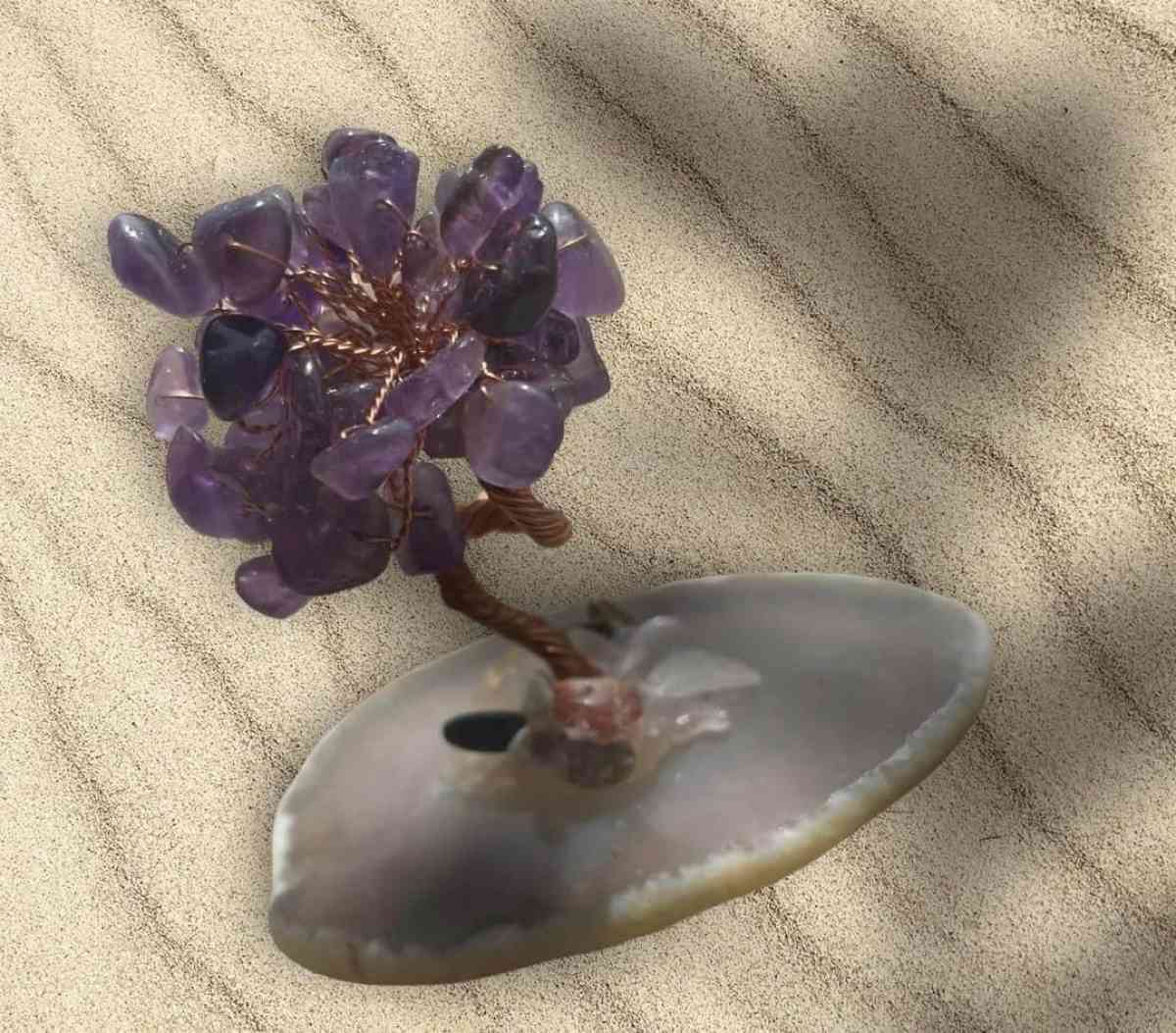 Amethyst Agate Crystal Tree