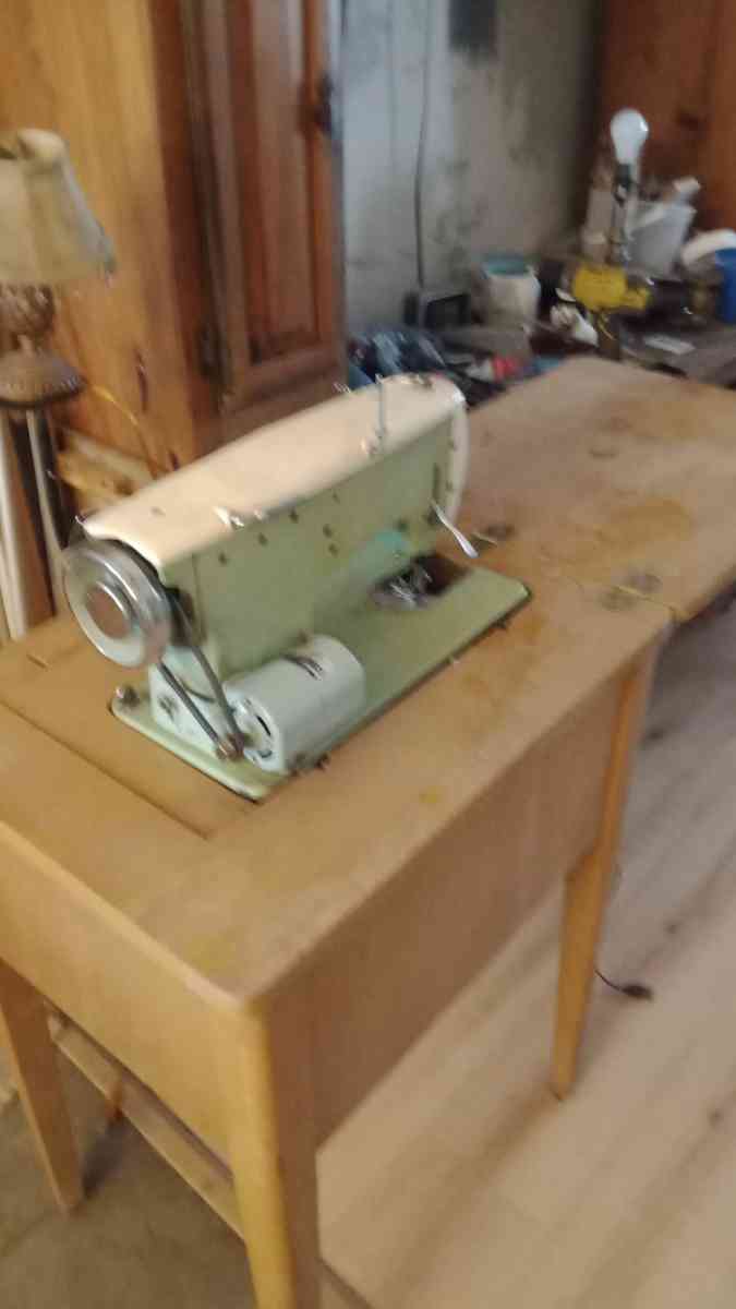 Antique sewing machine