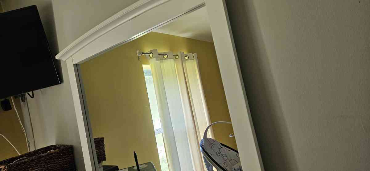 double size bed 2 nightstands dresser mirror