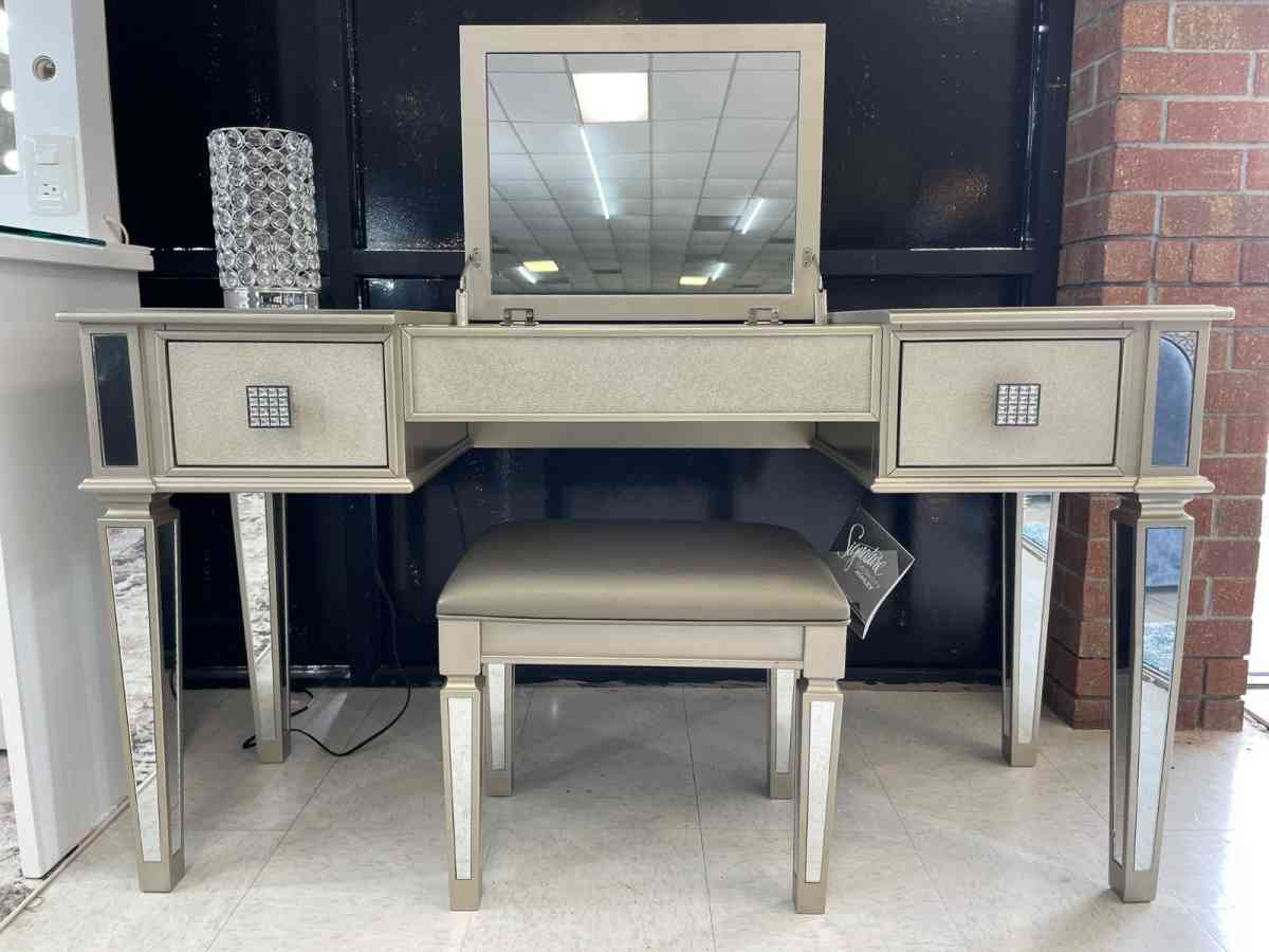 Ashley vanity we have delivery  today 49 Price 599