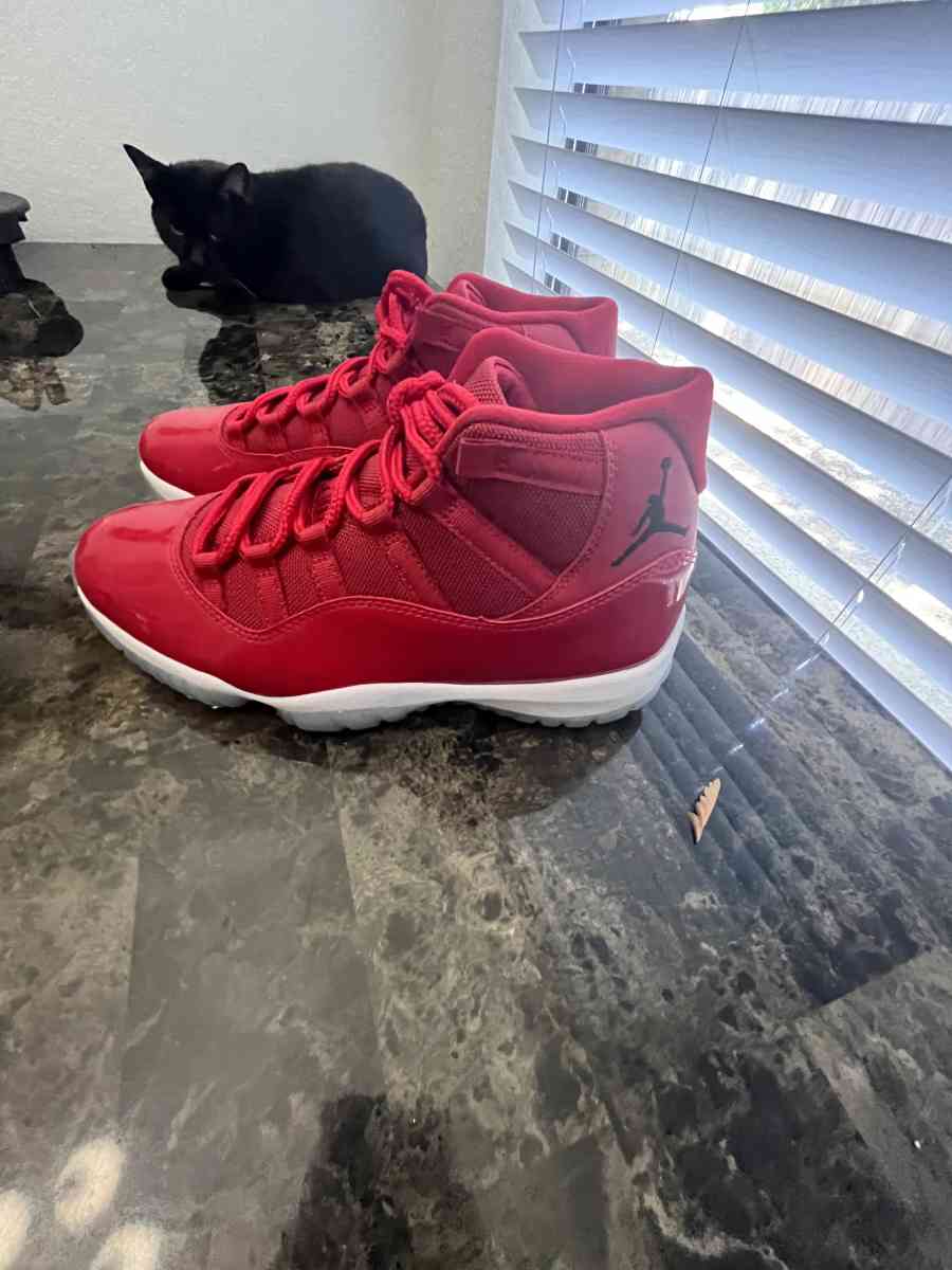 GYM RED 11s NEVER WORN size 95