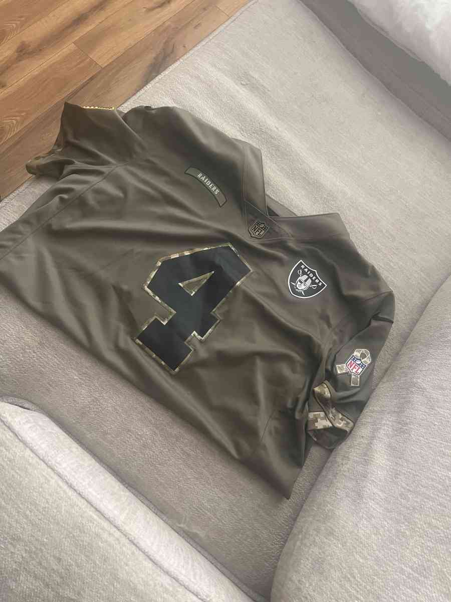 Derek Carr raiders jersey