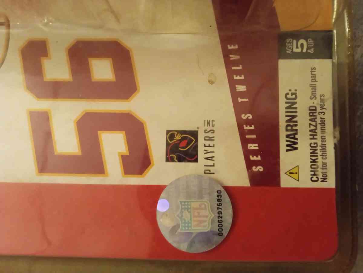 NFL REDSKINS 56 Linebacker LAVAR ARRINGTON Series Twelve