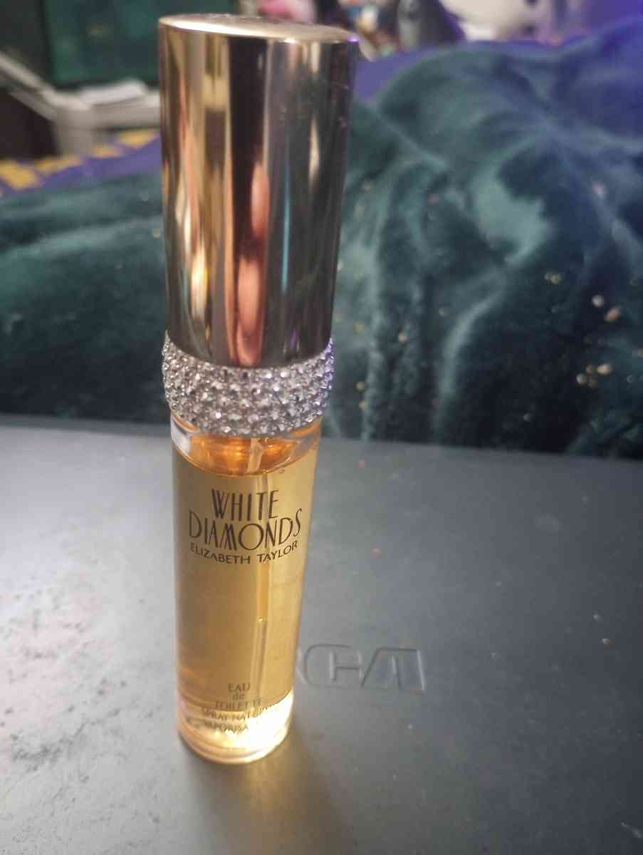 white diamond by Liz taylor