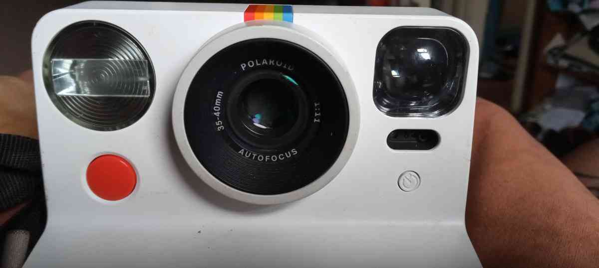 polaroid now instant film camera