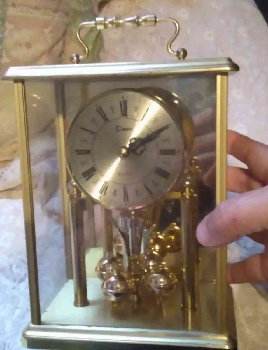 vintage Devon Mantel clock with chimes from Germany