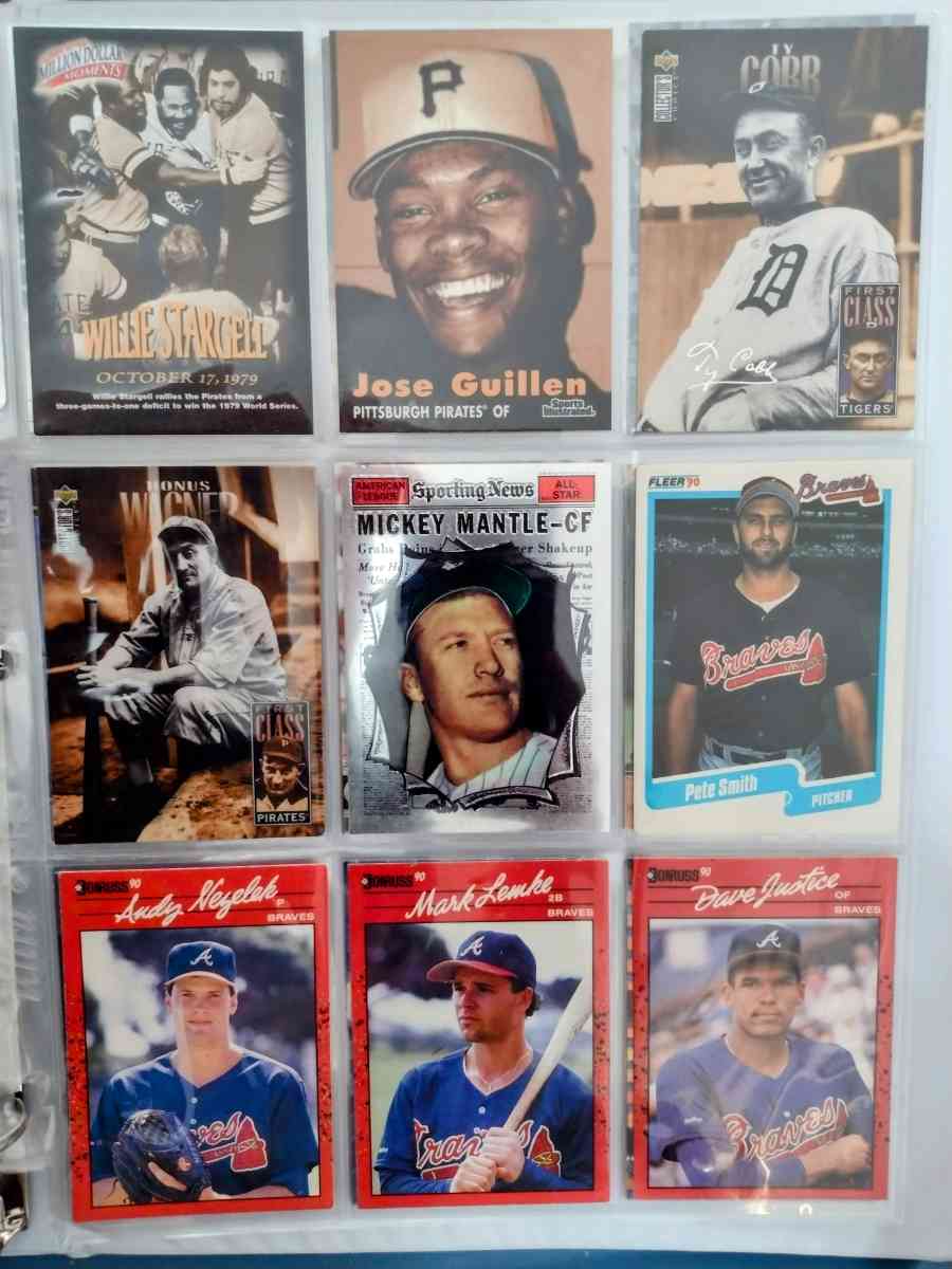 lot of 36 baseball cards