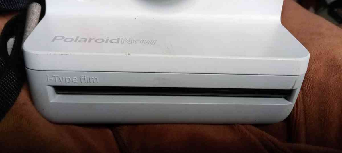 polaroid now instant film camera